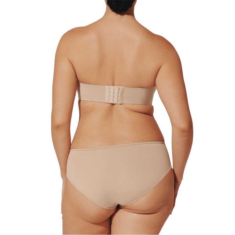 Thirdlove 24/7 Classic Strapless Bra Nude Tan — Size 38F - Picture 2 of 7